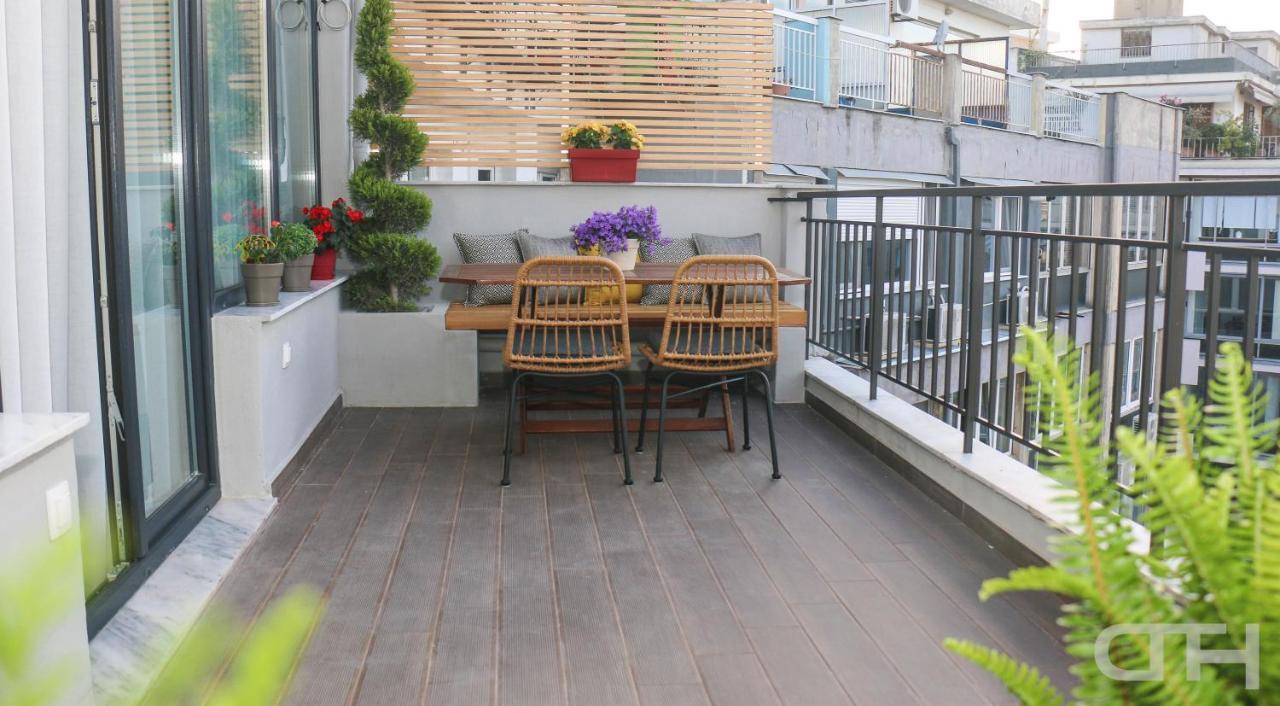 Luxury 80M2 Apartment With Balcony Downtown Thessalonique Extérieur photo