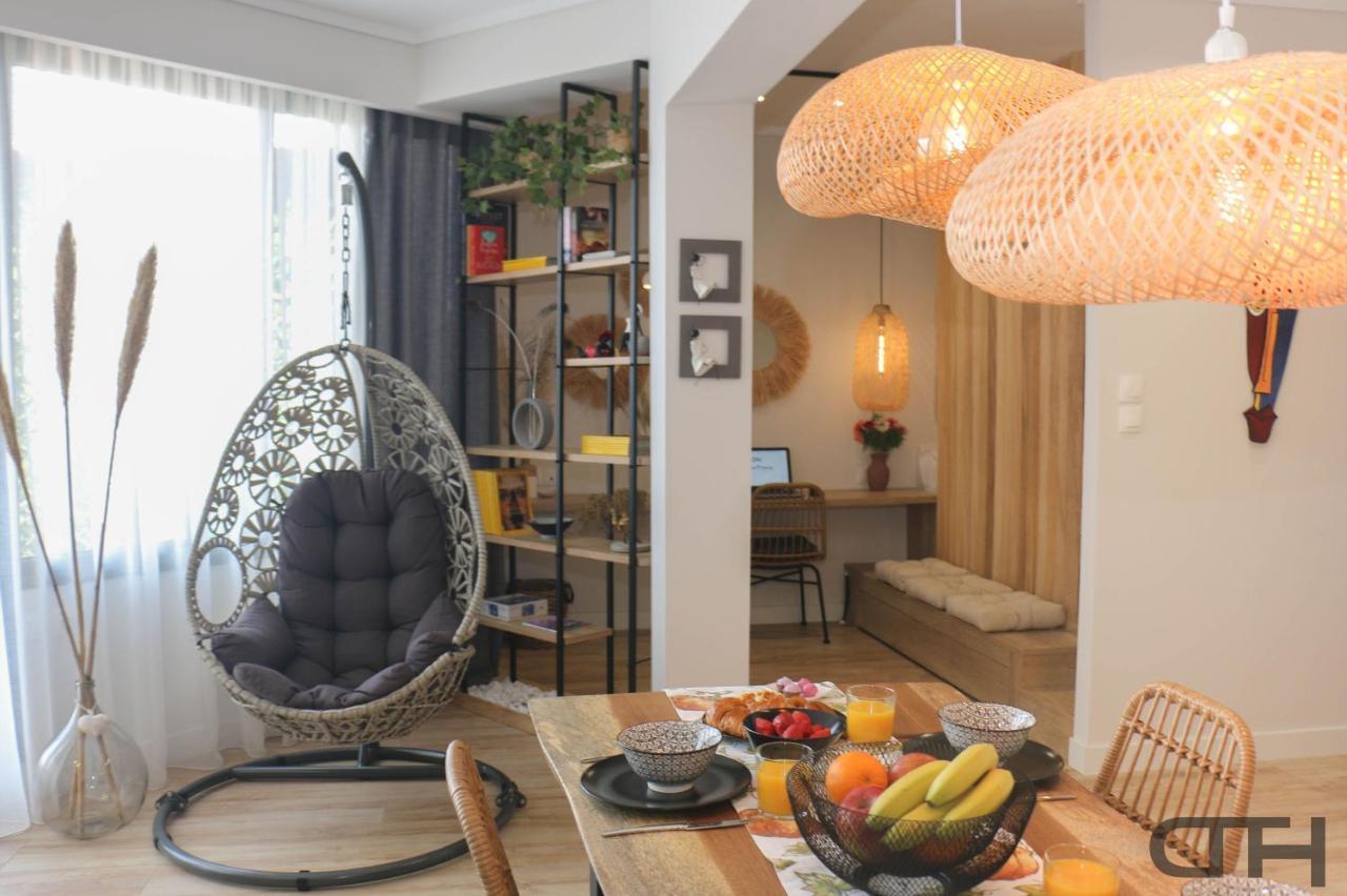 Luxury 80M2 Apartment With Balcony Downtown Thessalonique Extérieur photo